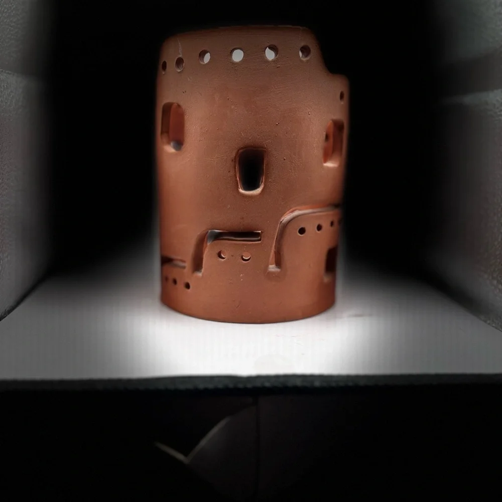 Rustic Terracotta Candle Holder